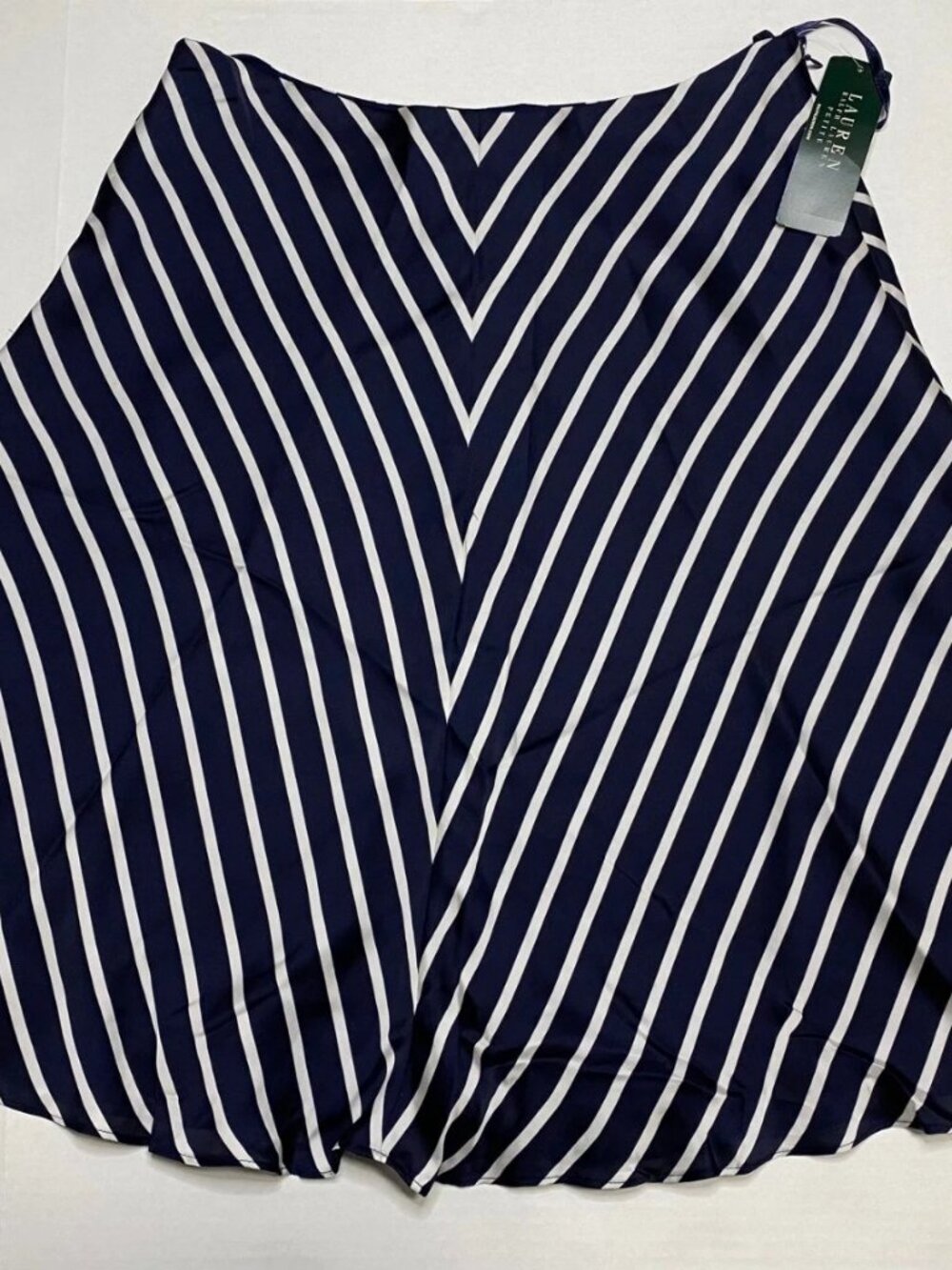 Ralph Lauren Striped A-Line Skirt | Size 8P | NWT